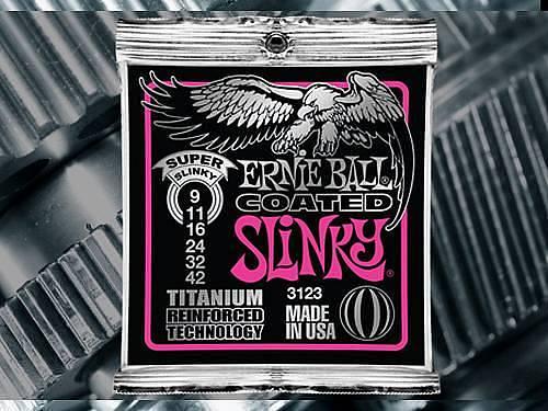 Ernie Ball Titanium Coated 3123 09-42