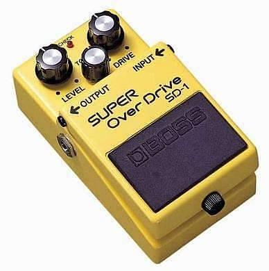 Boss SD-1 super overdrive