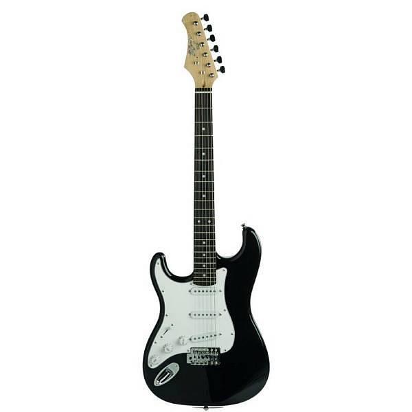 Eko S-300 LH Left Handed Black