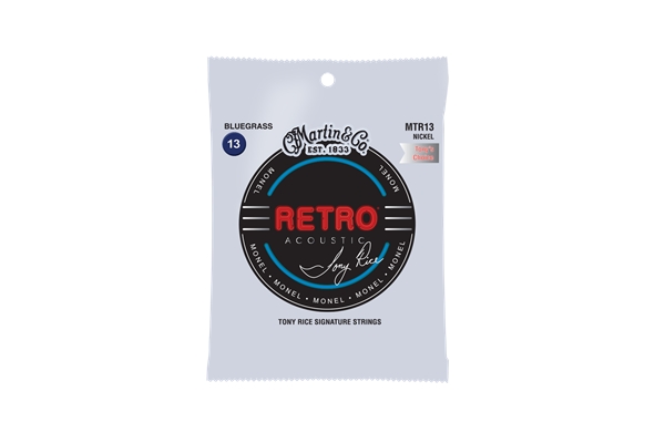 Martin & Co. MTR13 Retro Acoustic Bluegrass T Rices Choice Monel Woud 13-56