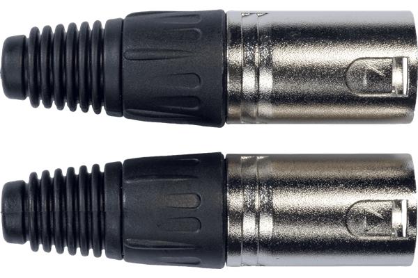 Yellow Cable XLR01 Connettori XLR Maschio 2 Pcs