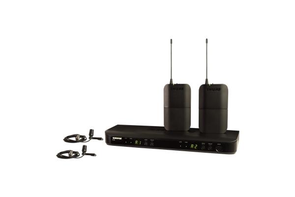 Shure BLX188E-CVL Sistema wireless BLX88E, 2x BLX1, 2x CVL-B/C-TQG. M17