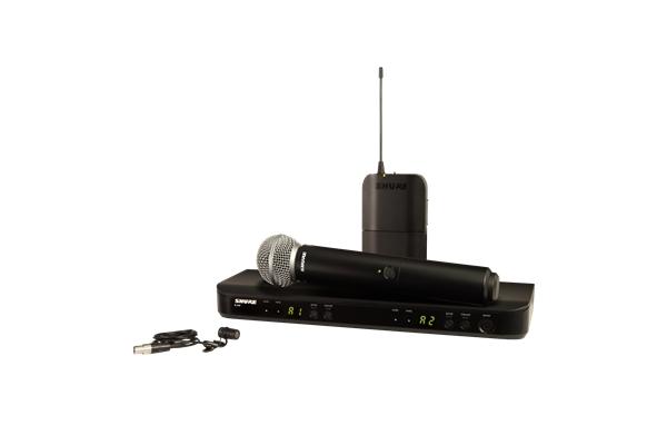 Shure BLX1288E-W85 Sistema wireless SM58, WL185. M17