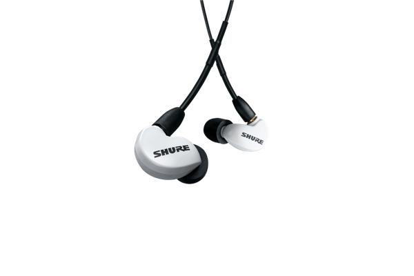 Shure SE215DYWHUNI-EFS AONIC 215 Auricolari colore bianco