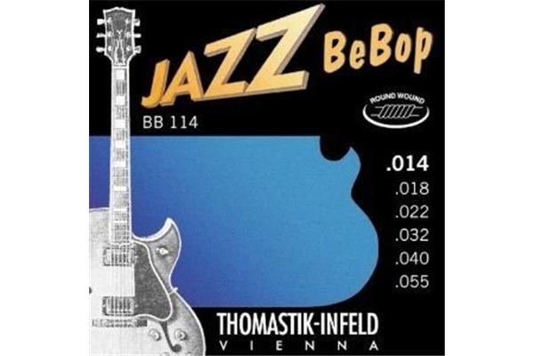 THOMASTIK Jazz Bebop BB114 set chitarra elettrica