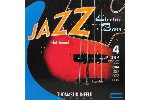 THOMASTIK Jazz Flat Wound JF364 set basso 4 corde