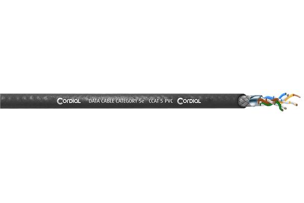 Cordial CCAT 5 PVC BLACK 100