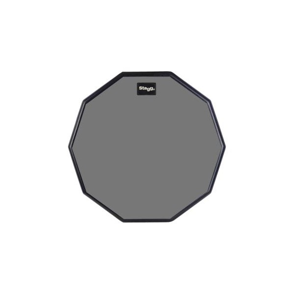 STAGG 12" Desktop Practice Pad -  PAD DECAGONALE 12" IN GOMMA PER ALLENAMENTO