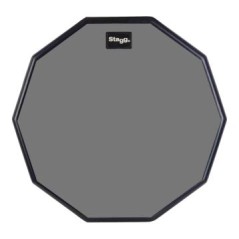 STAGG 12" Desktop Practice Pad -  PAD DECAGONALE 12" IN GOMMA PER ALLENAMENTO