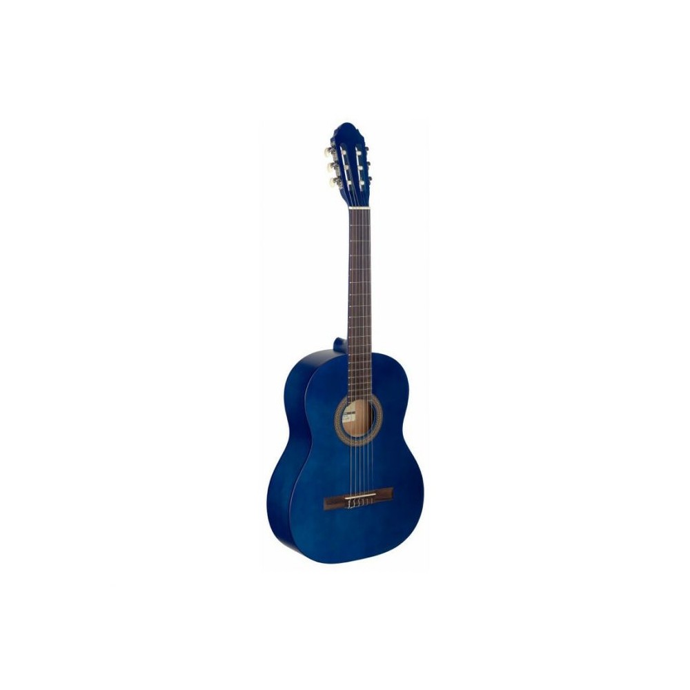 Chitarra classica 4/4 blu STAGG