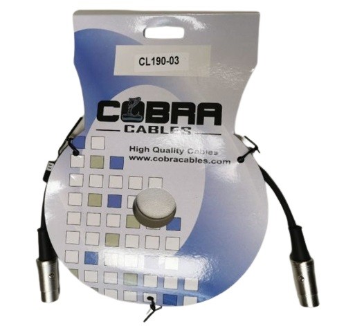 COBRA CL190-03 CAVO DIN 5 POLI MIDI 3 METRI