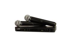 Shure BLX288E-SM58 Ricevitore, 2x trasmettitori a gelato, 2x SM58. M17