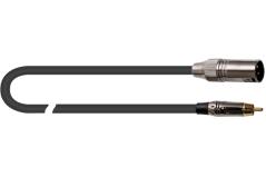 Quik Lok ITST/MRCA-1 XLR M/RCA 1mt