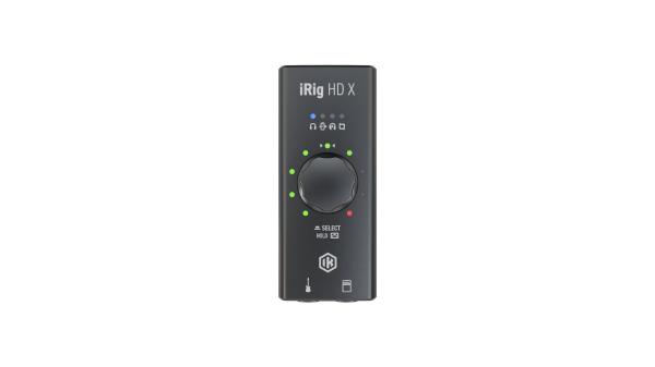 IK Multimedia iRig HD X - Interfaccia audio universale per chitarra/basso - sistemi iOS, PC e MAC
