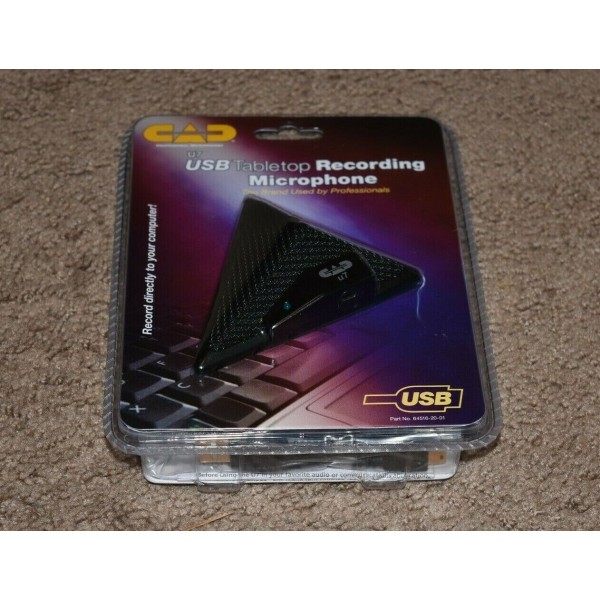 CAD U7 USB Tabletop Recording Microphone - (BI)