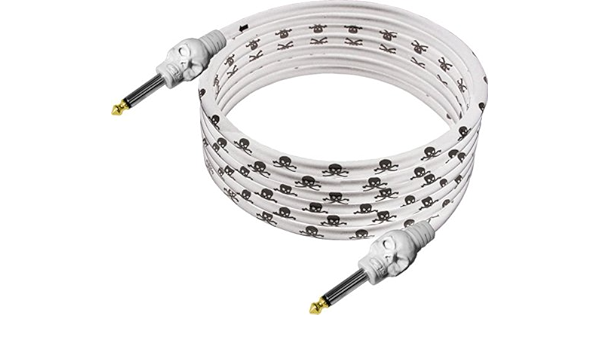 BC-12SKW – Cavo strumento – Bianco - 3,6 METRI - (BI)