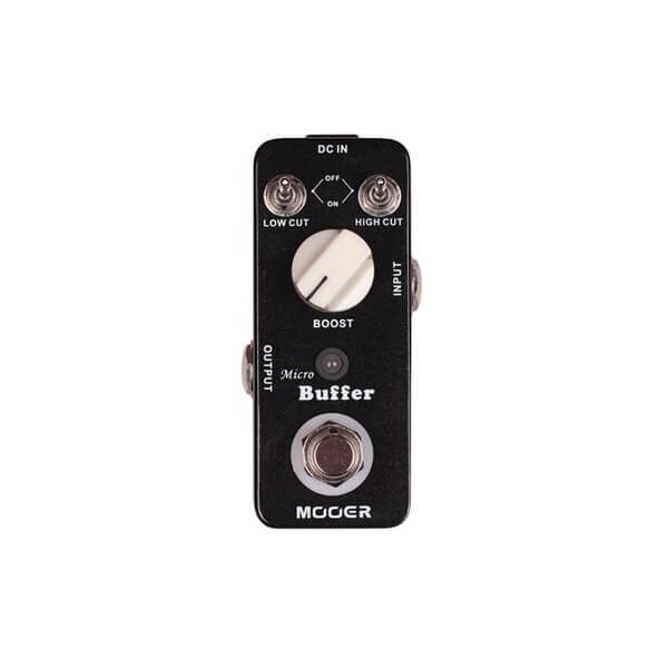 MOOER Micro Buffer - Buffer/Booster - MICRO BUFFER/BOOSTER A PEDALE PER CHITARRA - (BI)