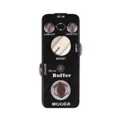 MOOER Micro Buffer - Buffer/Booster - MICRO BUFFER/BOOSTER A PEDALE PER CHITARRA - (BI)