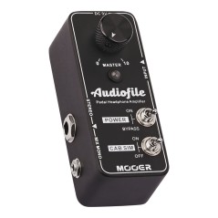 MOOER Audiofile - Headphone Amplifier - AMPLIFICATORE PER CUFFIE / SPEAKER SIMULATOR A PEDALE PER CHITARRA E BASSO - (BI)