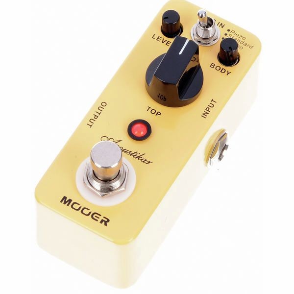 MOOER MICRO SERIES ACOUSTIC GUITAR SIMULATOR PEDAL - (BI)