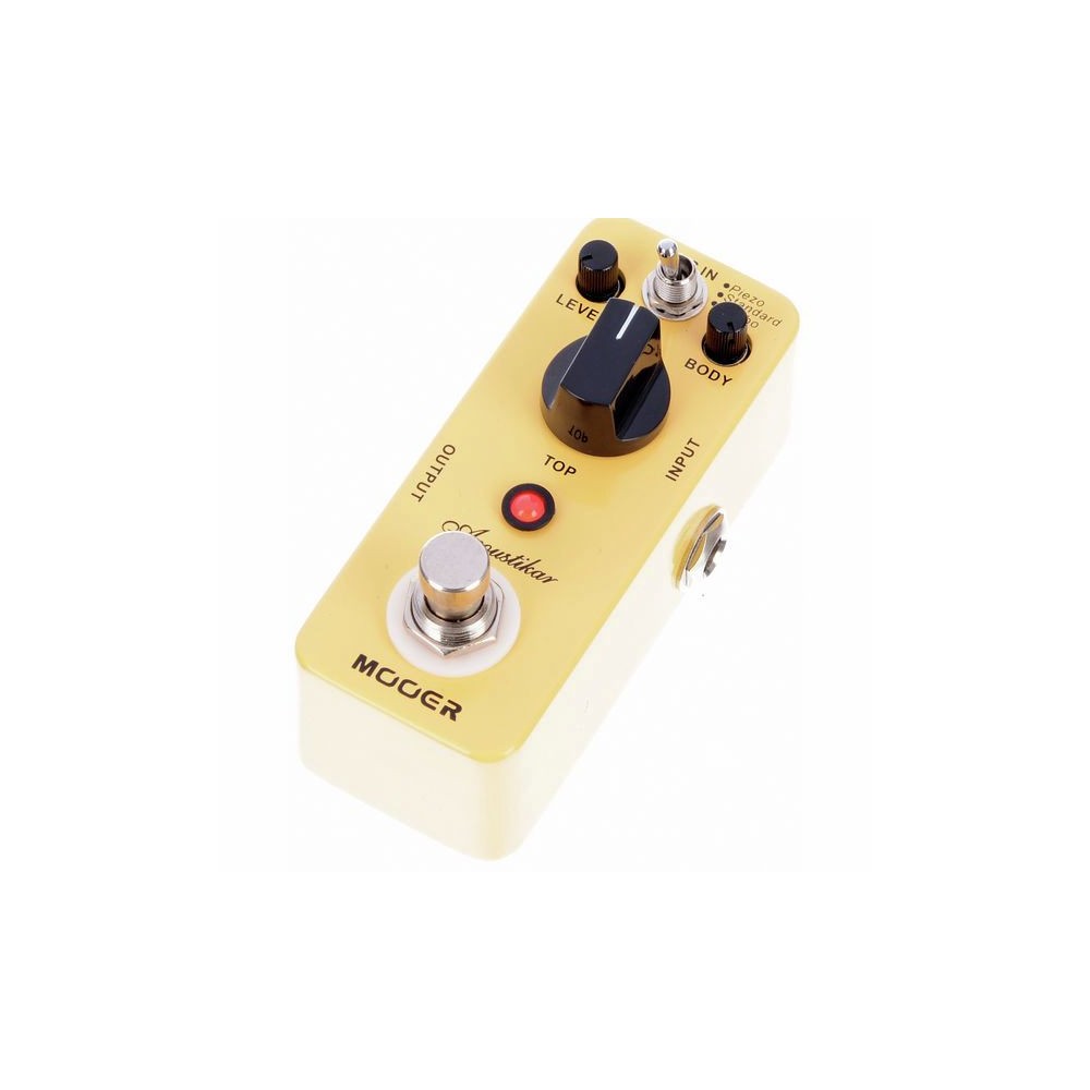 MOOER MICRO SERIES ACOUSTIC GUITAR SIMULATOR PEDAL - (BI)