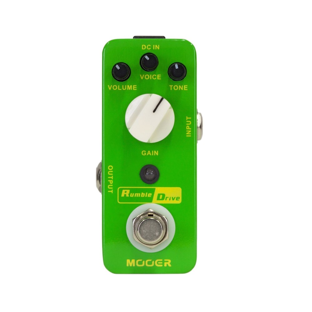 MOOER Rumble Drive - Overdrive - EFFETTO OVERDRIVE A PEDALE PER CHITARRA - (BI)