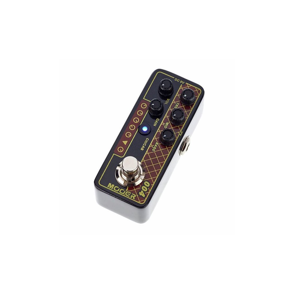 MOOER 004 Day Tripper - Based on Vox AC30 - EFFETTO PREAMPLIFICATORE A 2 CANALI A PEDALE PER CHITARRA - (BI)