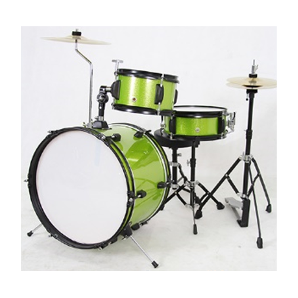 Adam Hall SET BABY DRUM 3 PEZZI (1 TOM+RULLANTE) - BATTERIA BABY - VERDE