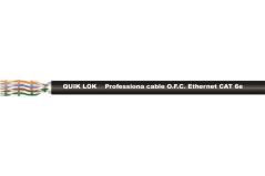 Quik Lok ETH/1007 BK CAVO ETHERNET Cat6e