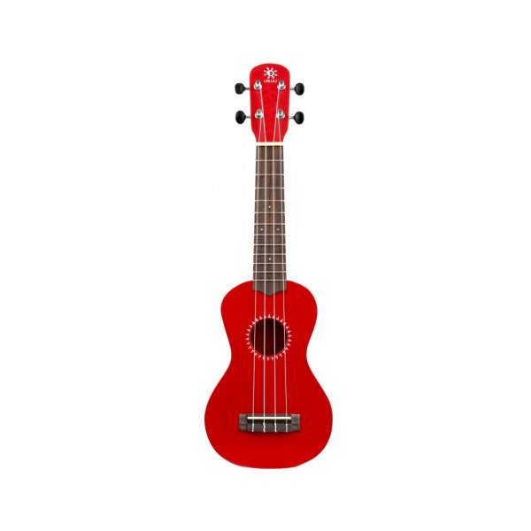 LALUU LA LA-RD-S Ukulele Soprano Rosso - (BI)