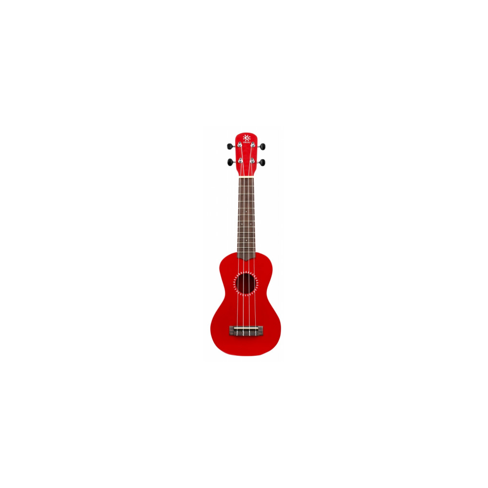 LALUU LA LA-RD-S Ukulele Soprano Rosso - (BI)