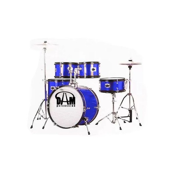 DAM set baby drum 5 pezzi - BATTERIA BABY - BLU