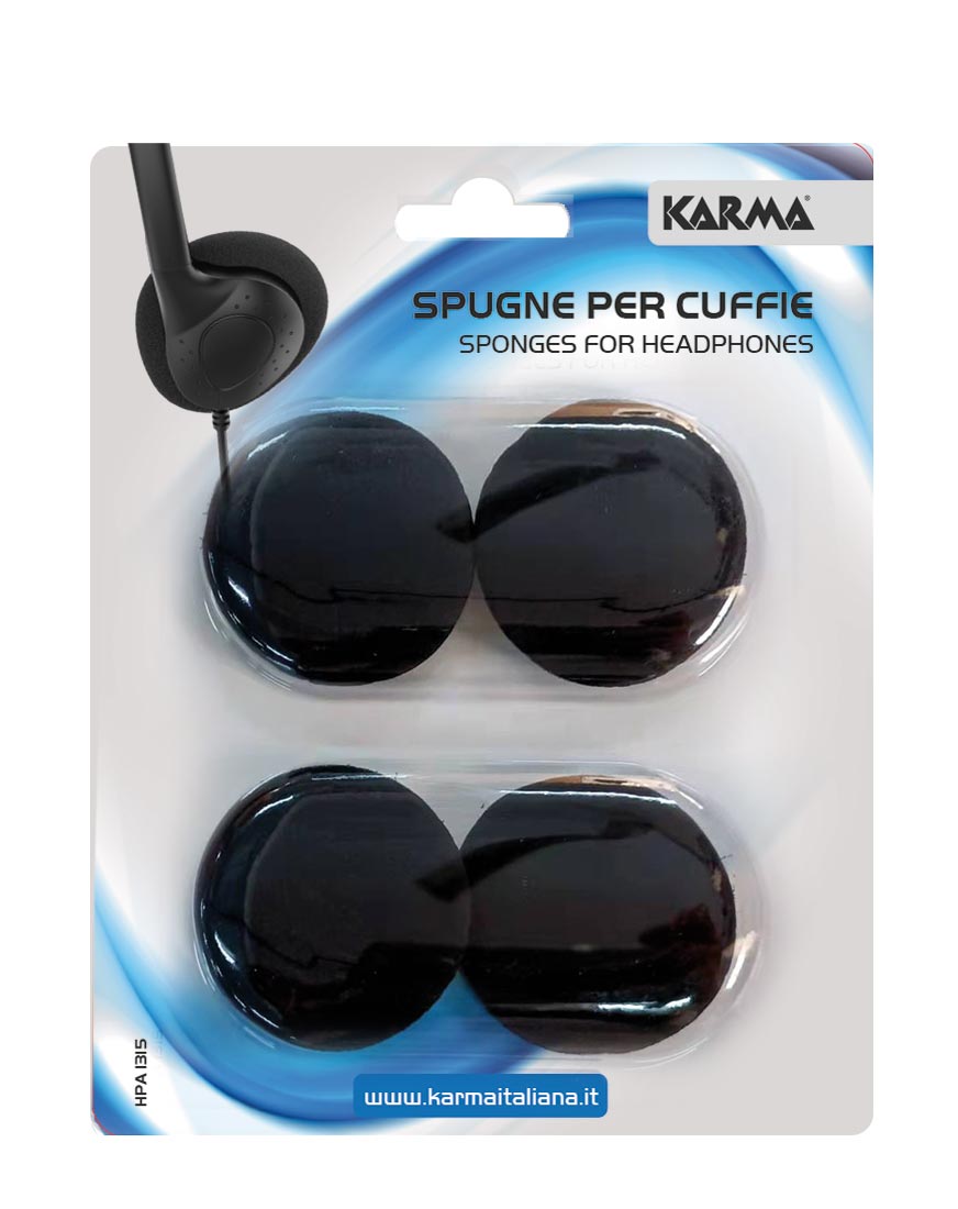 Karma HPA 1315 Protezioni di ricambio per cuffie medie