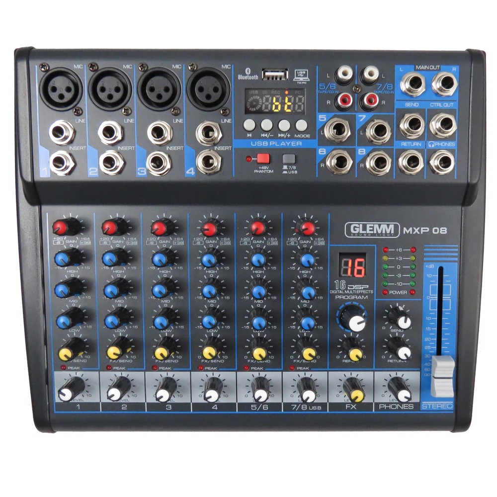 Karma Mixer microfonico 8 canali