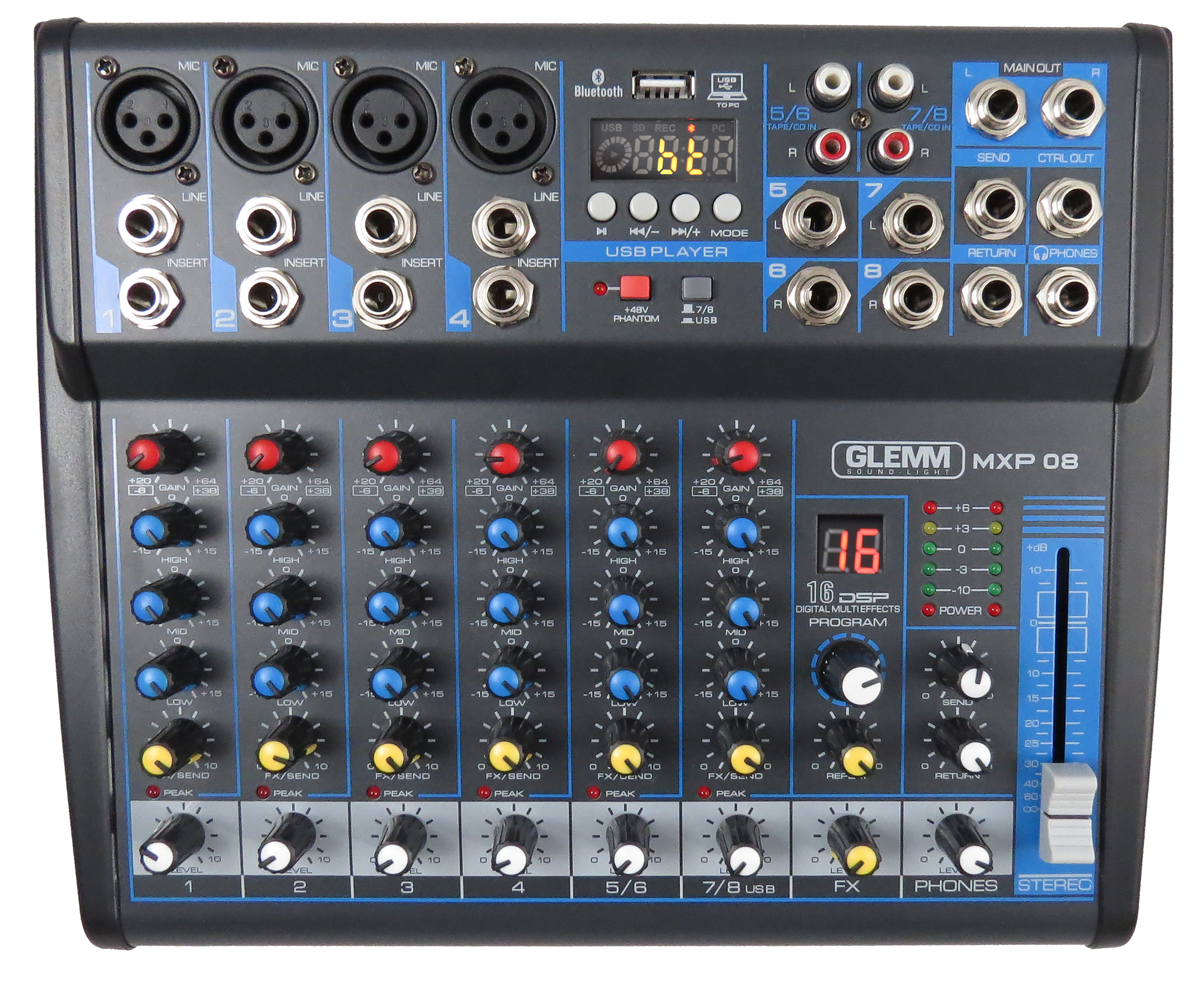 Karma Mixer microfonico 8 canali