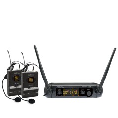 Karma Doppio radiomicrofono UHF con archetto