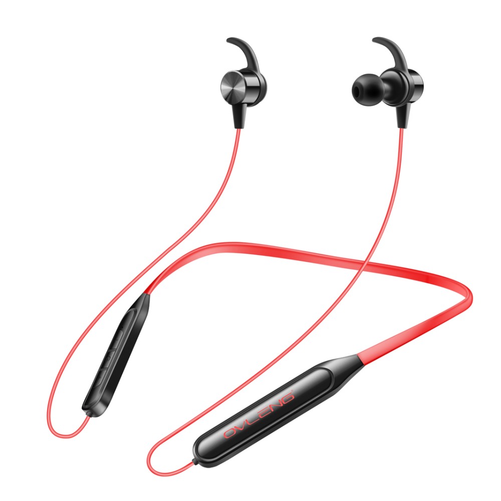 OVLENG Auricolari bluetooth sport rossi