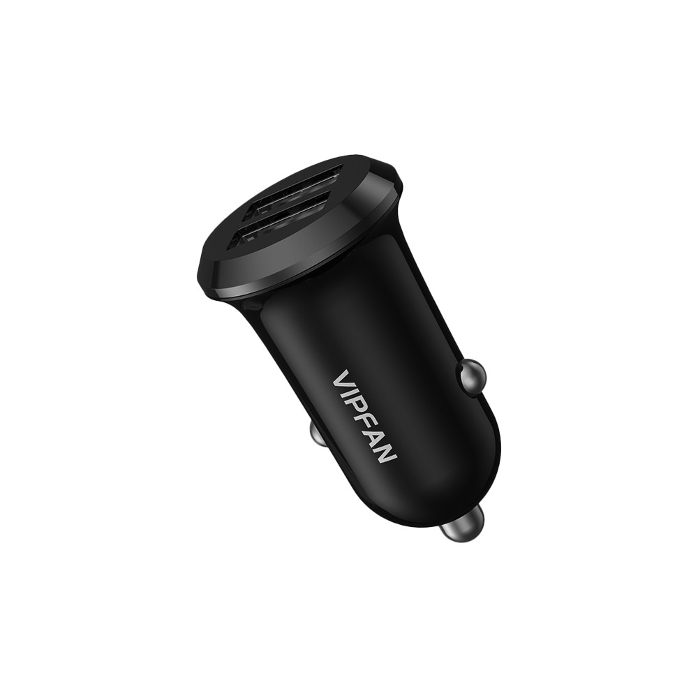VIPFAN Caricatore da auto doppio USB