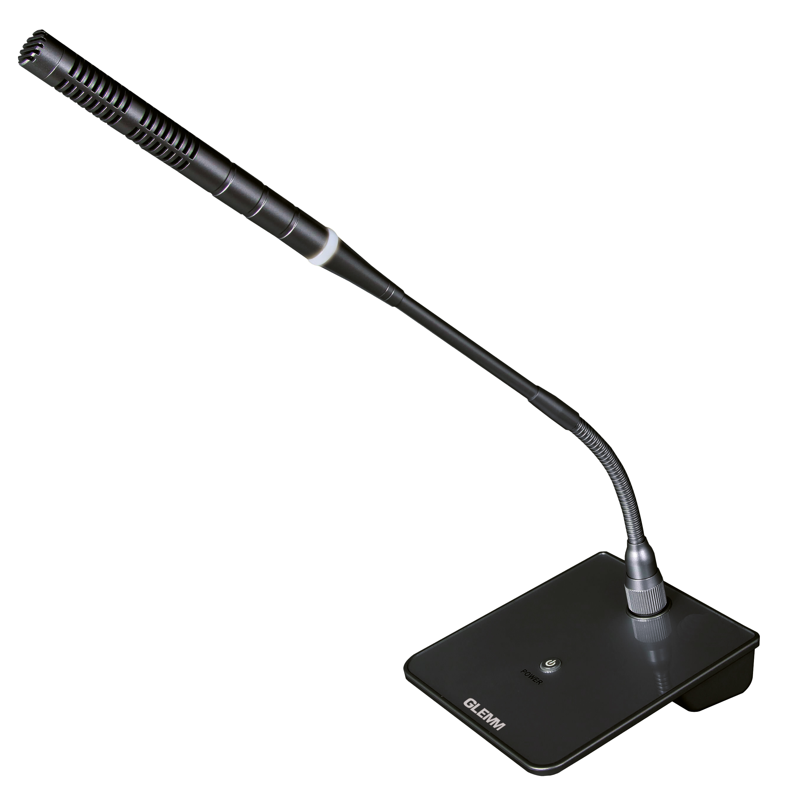 GLEMM Microfono da tavolo tripla alimentazione