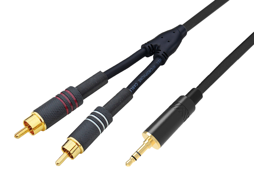 RIDEM Cavo 3,5mm ST / 2x RCA M  1,5mt