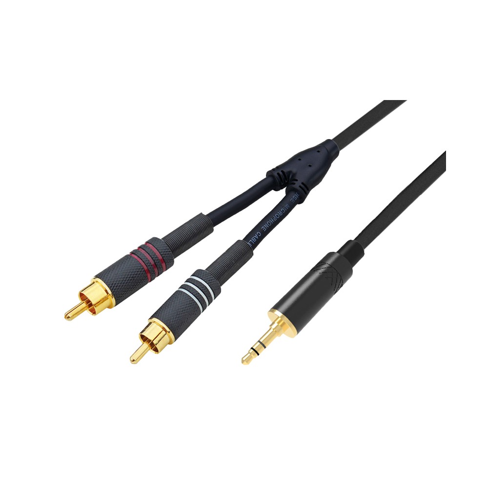 RIDEM Cavo 3,5mm ST / 2x RCA M 3mt