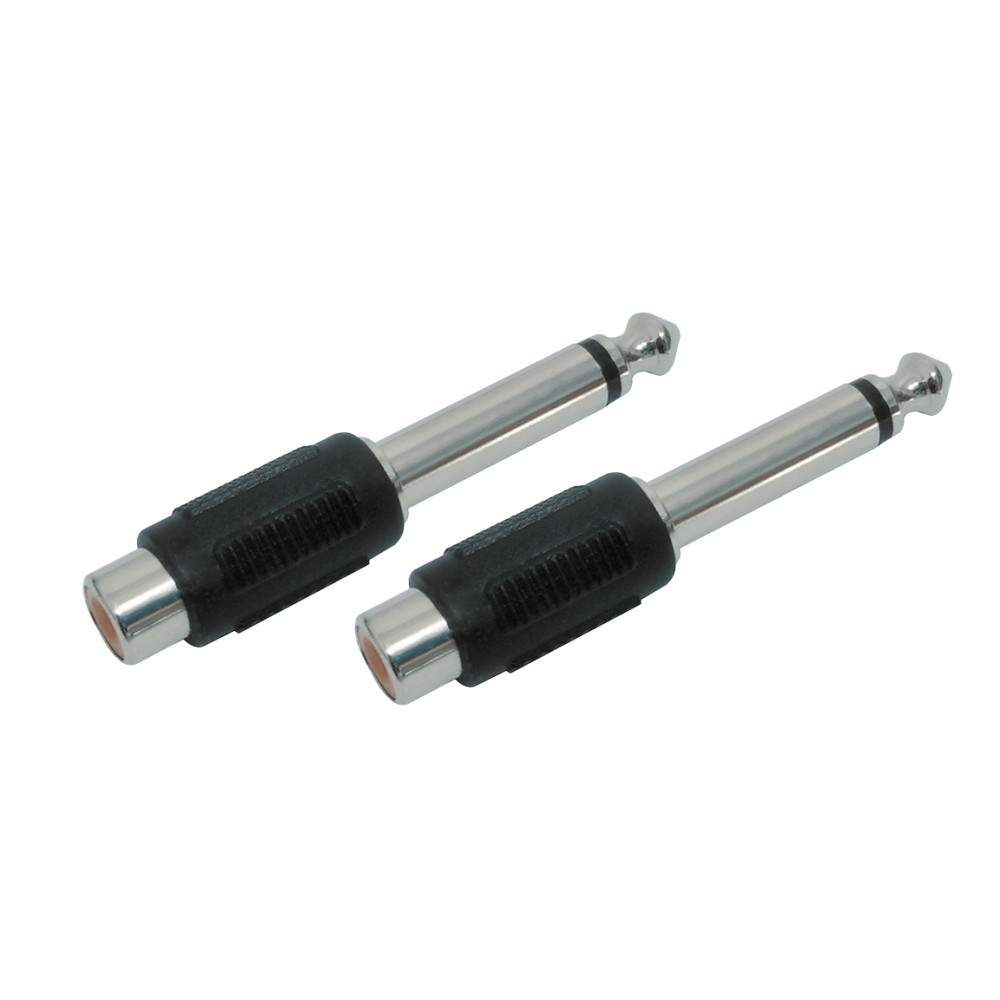 RIDEM Adattatori RCA / Jack 6,3mm mono