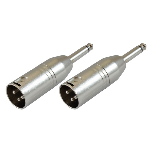 RIDEM Adattatori  XLR M /Jack 6,3mm mono