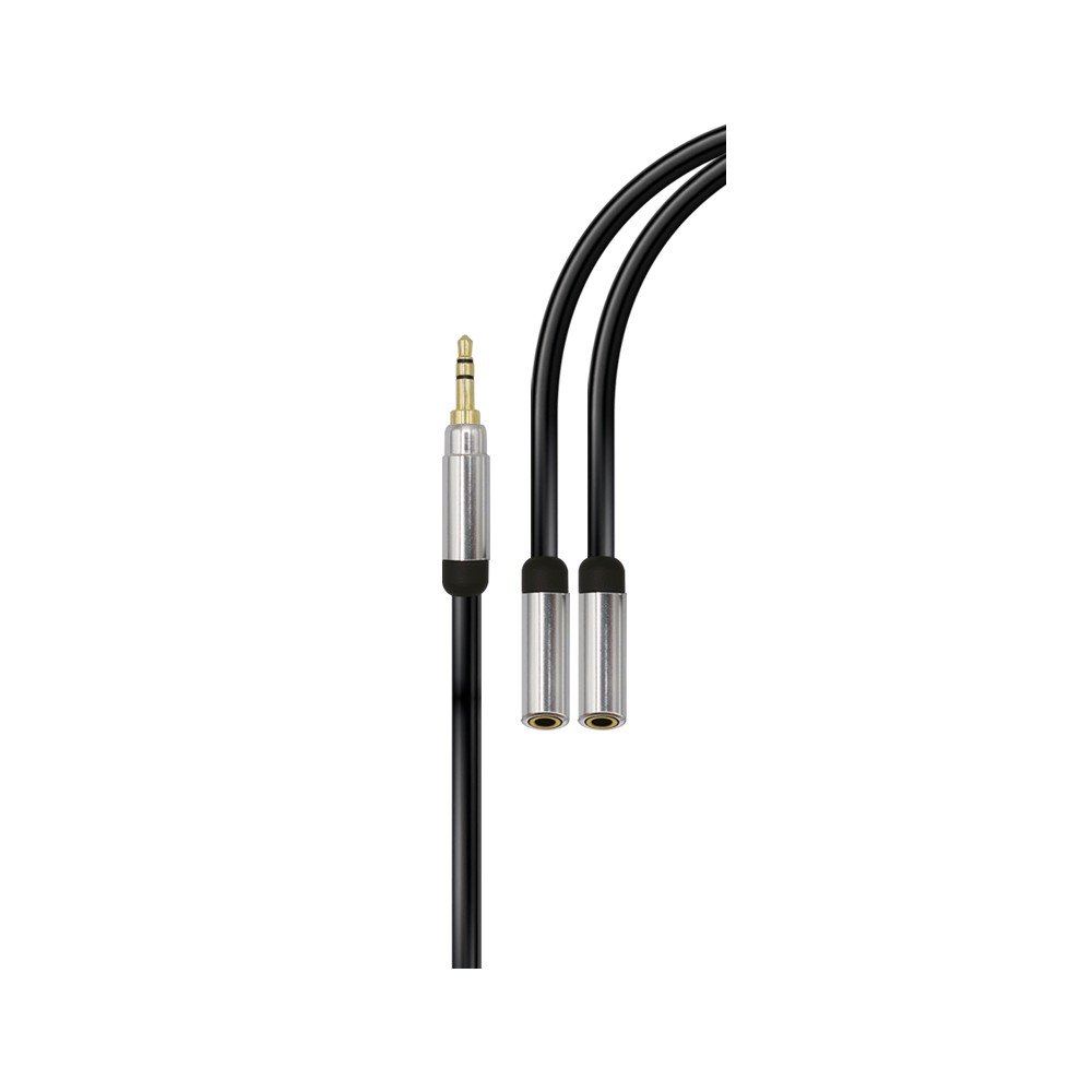 RIDEM Cavo stereo 3,5mm M/ 2x3,5mm F