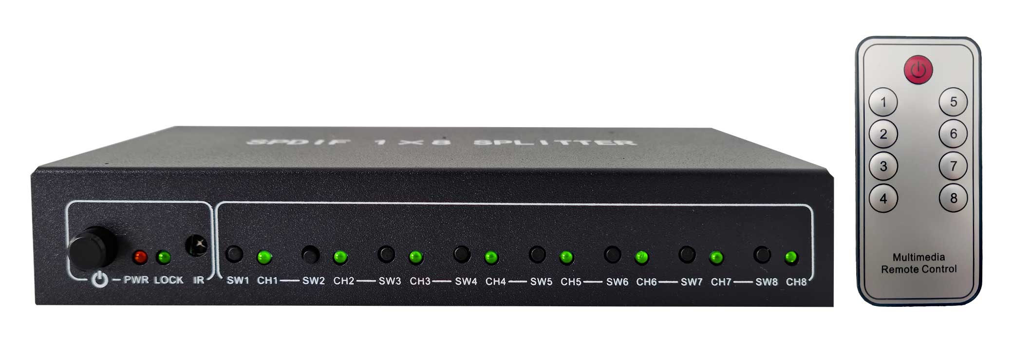 Karma Splitter toslink 8 uscite