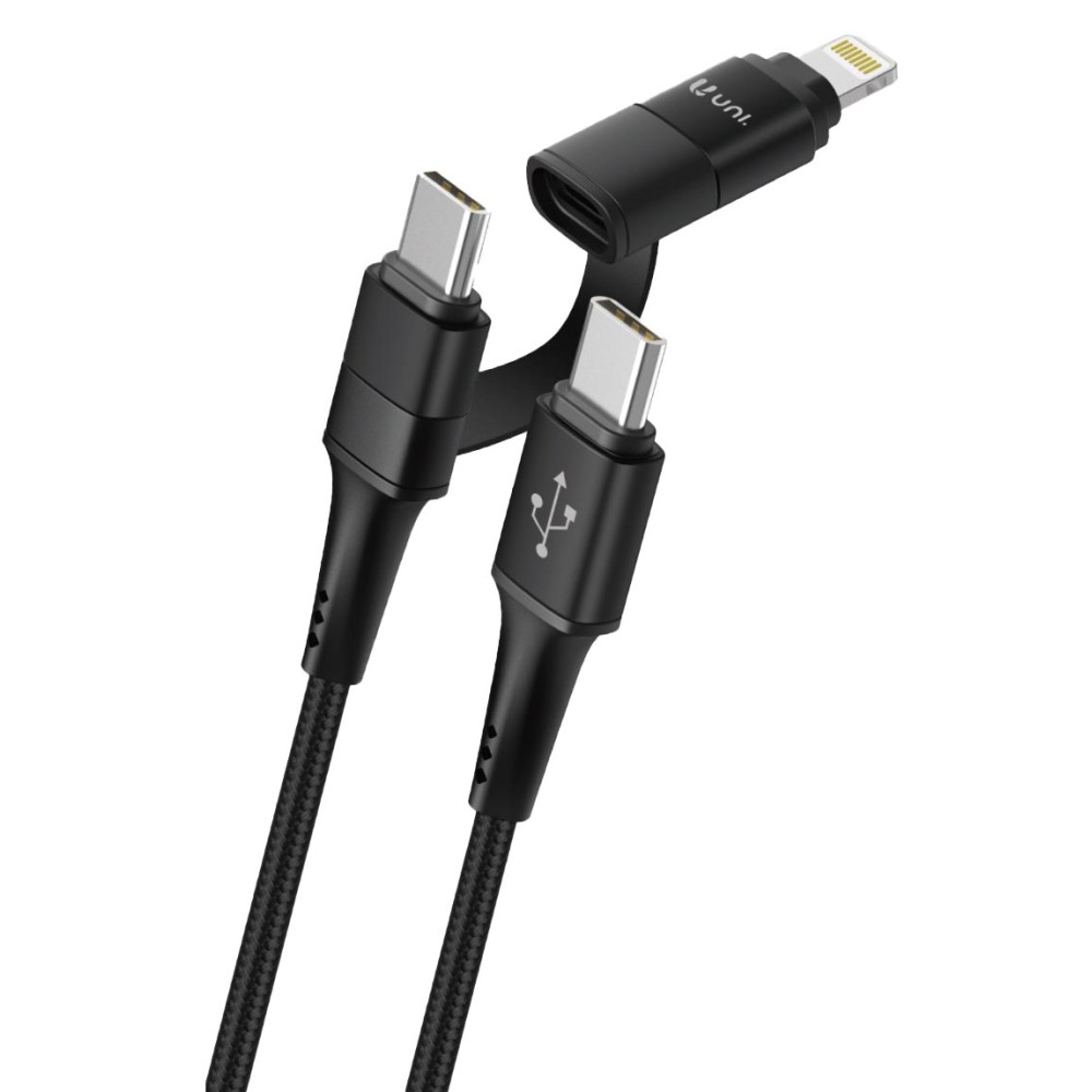 UNICO Cavo 2 Type-C con adattatore Lightning