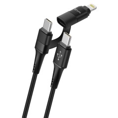 UNICO Cavo 2 Type-C con adattatore Lightning