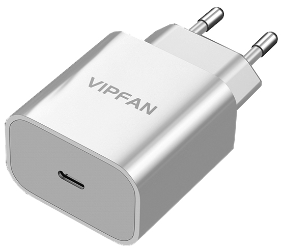 VIPFAN Caricatore Type C - PD 20W Rapido
