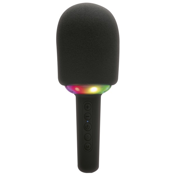 Karma Microfono Karaoke con effetti luce - colore nero