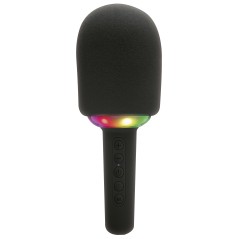 Karma Microfono Karaoke con effetti luce - colore nero